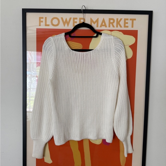White sezane sweater - Picture 10 of 10